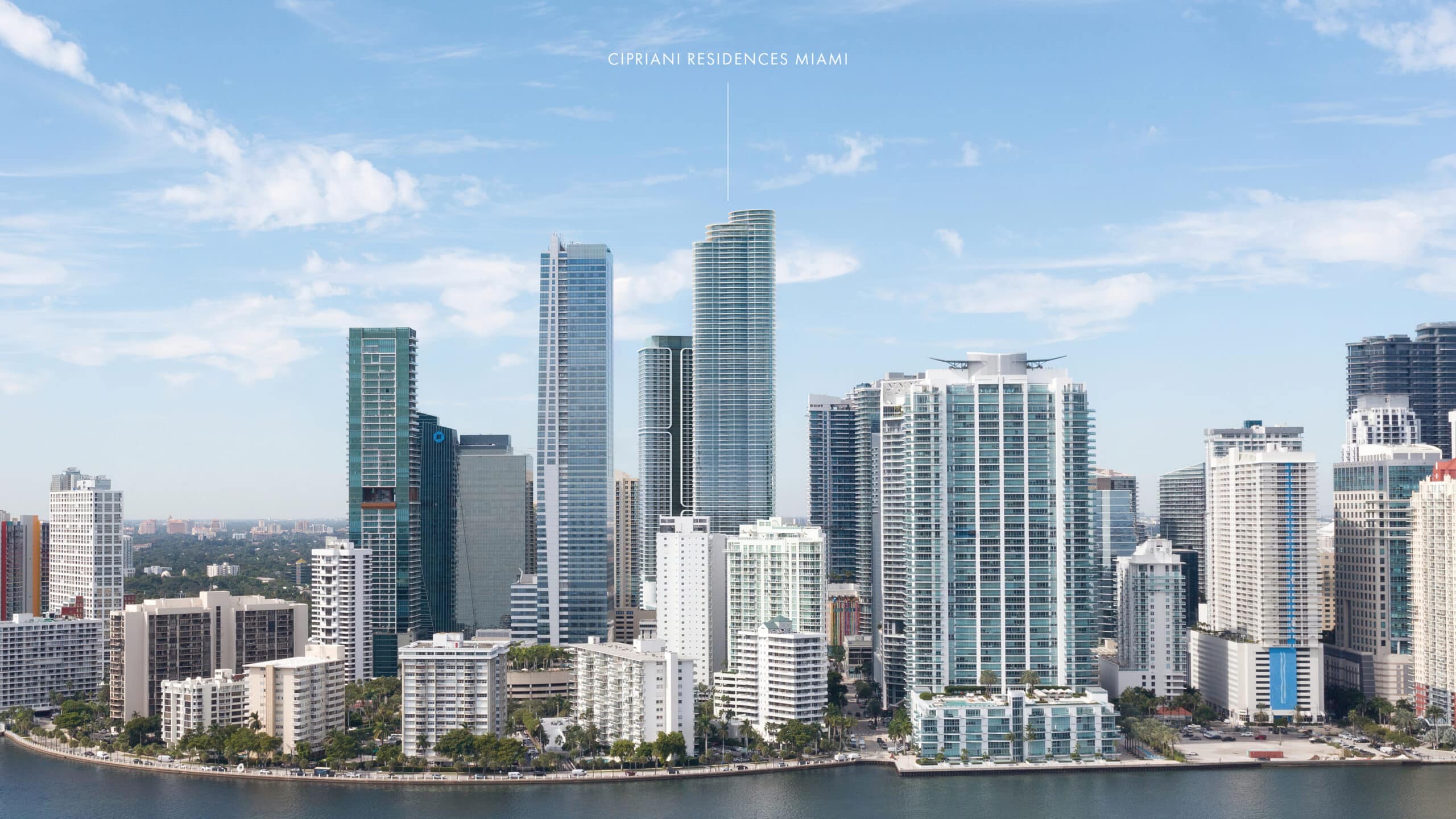 Cipriani Residences Miami Building Labeled