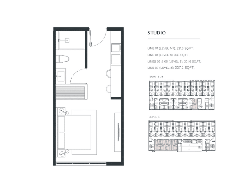 Visions at Brickell Station plano 1