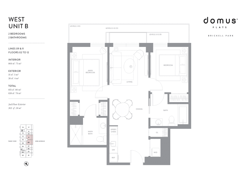 domus flats plano 6