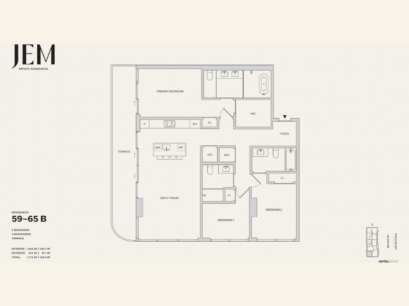 jem private residences miami plano 3