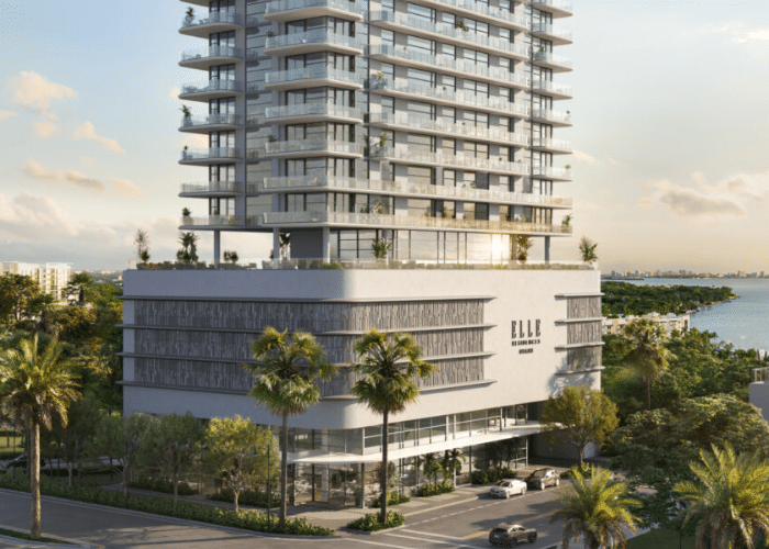 elle residences miami fachada